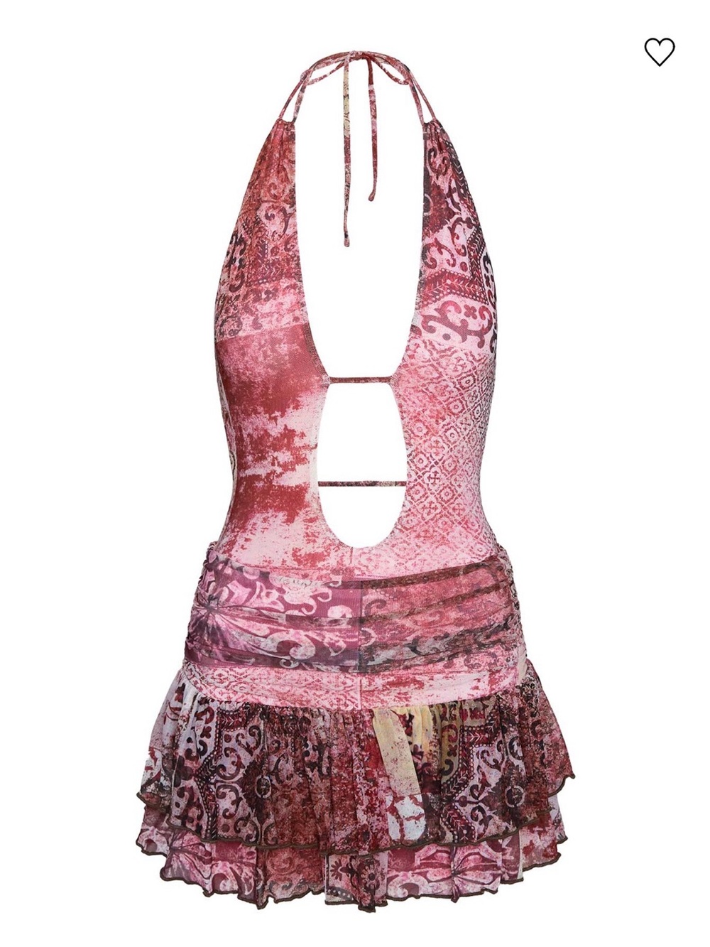 Princess Polly Pink Paisley Two-piece Set